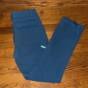 WOMEN’S BLUE GNARA GO THERE HIKING PANTS (size 4)